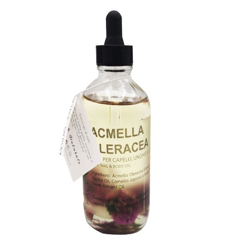 Oli Con Petali Naturali Acmella Olerace Per Capelli Unghie E Corpo Face Complex 120ml Oli Con Petali Naturali Acmella Olerace Per Capelli Unghie E Corpo Face Complex 120ml